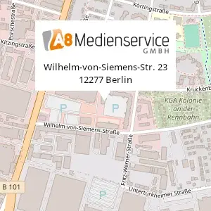 Stadtplan Standort Wilhelm-von-Siemens-Straße 23